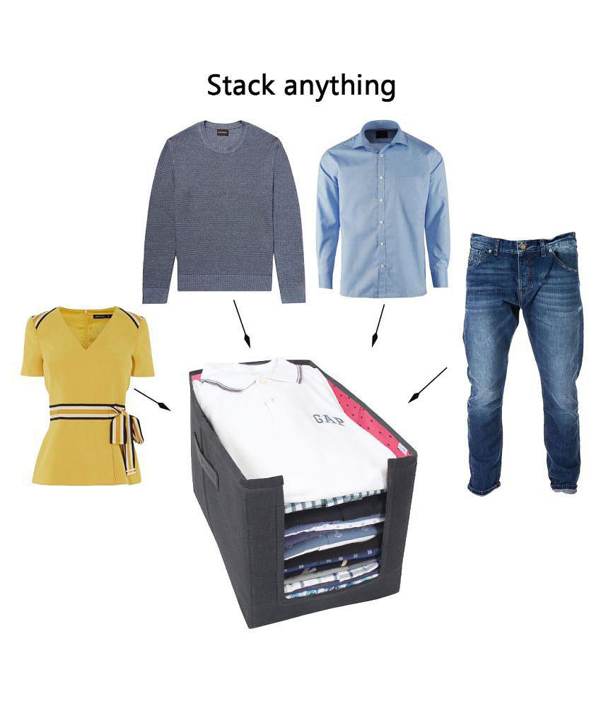 Sophisticated Men PrettyKrafts Shirt Stacker Closet Organizer - Shirts and Clothing Organizer - 
