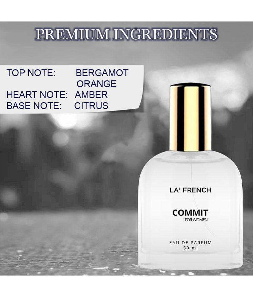 LA FRENCH - Commit Perfume Eau De Parfum (EDP) For Women 30ml ( Pack of 1 )