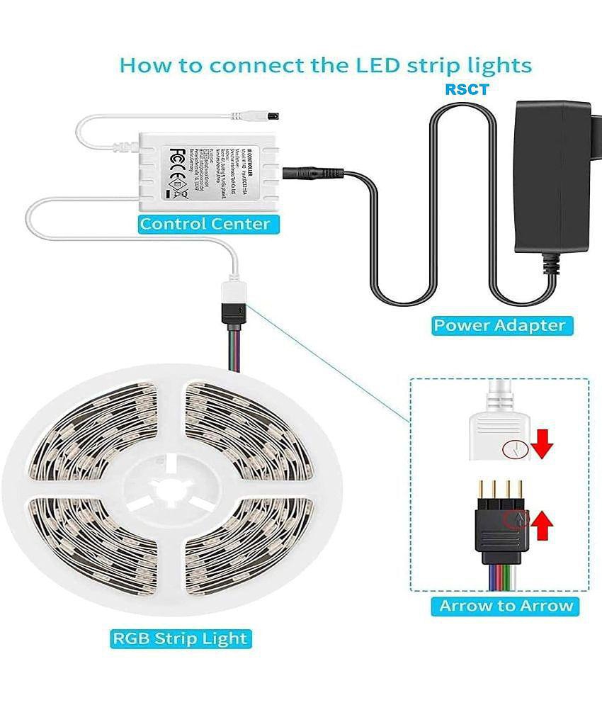 DAYBETTER - Multicolor 5Mtr LED Strip ( Pack of 1 ) - Multicolor