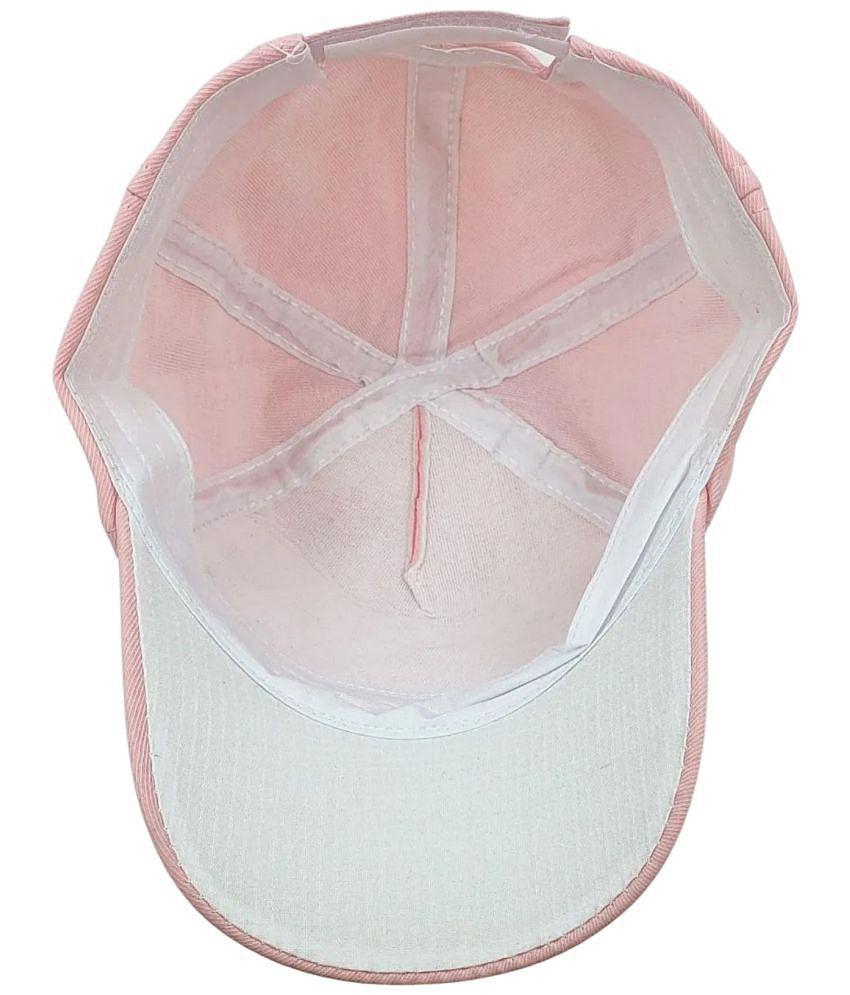 Buy Online Garg Store Zacharias Girl's Kids Cotton Beret Golf Cap kc-25 (Pink_1-4 Years) (Pack of 1) - None