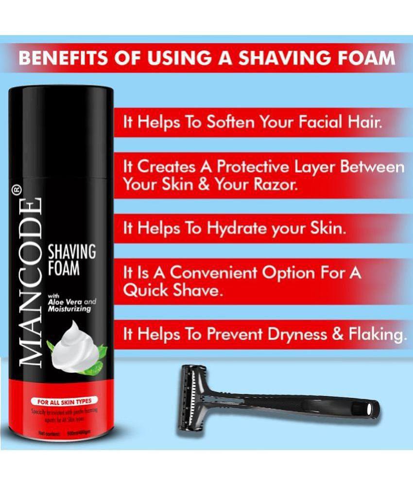 Mancode Shave Foam Aloe Vera Shaving Foam 490 g