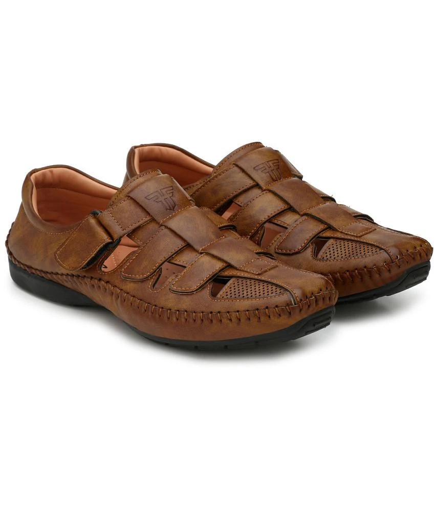 Sophisticated Women Fashion Victim - Brown Mens Sandals - None 2025 at ShopCircuit | ONDC