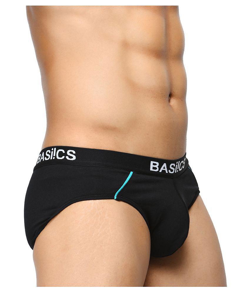 Best Men BASIICS By La Intimo - Multicolor Cotton Men's Briefs ( Pack of 2 ) - S 2025 at ShopCir