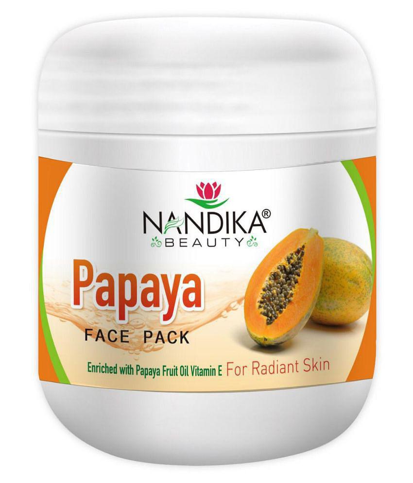 NANDIKA BEAUTY PAPAYA Face Pack Cream 500 gm