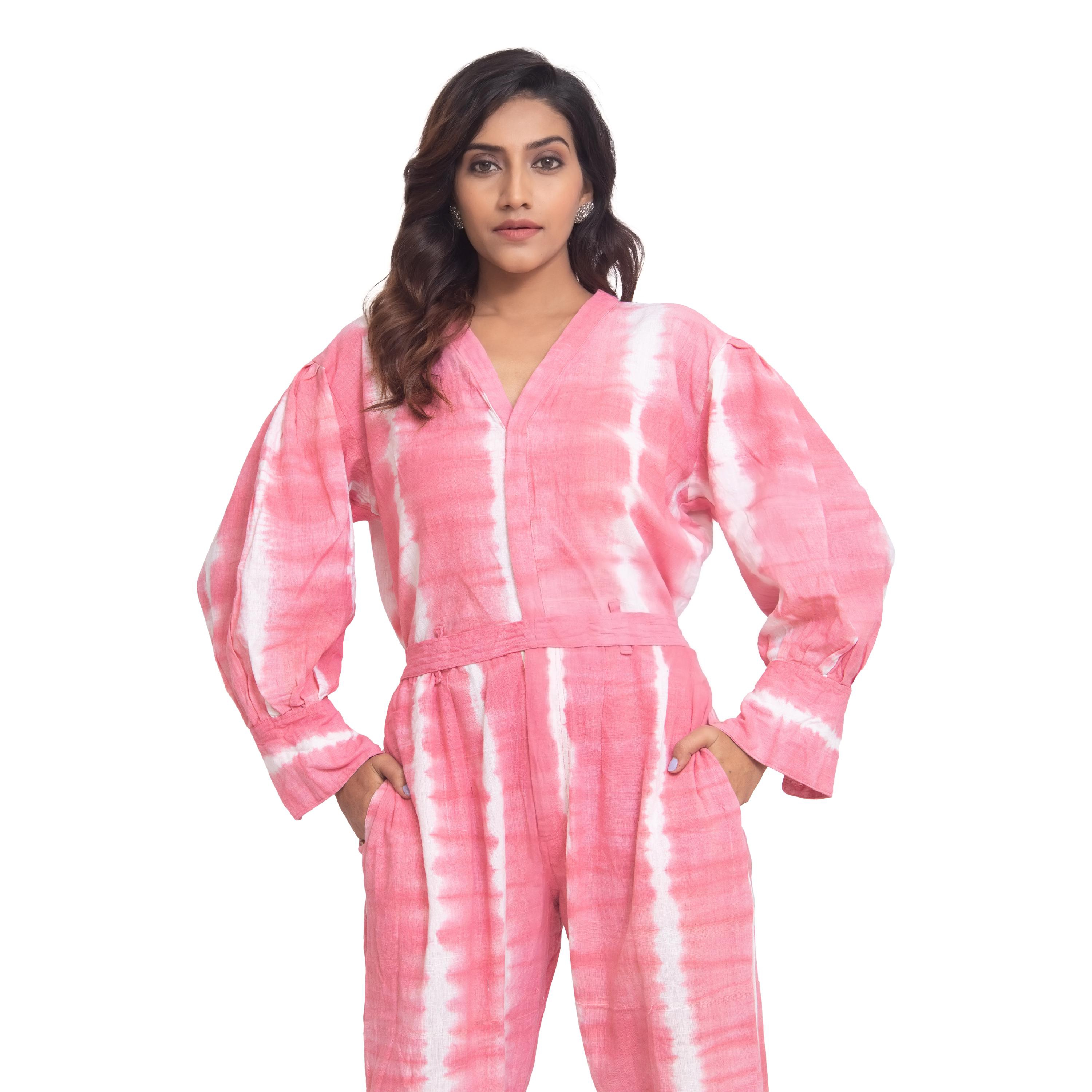 Kani Khadi Tie Dye Jumpsuit - None