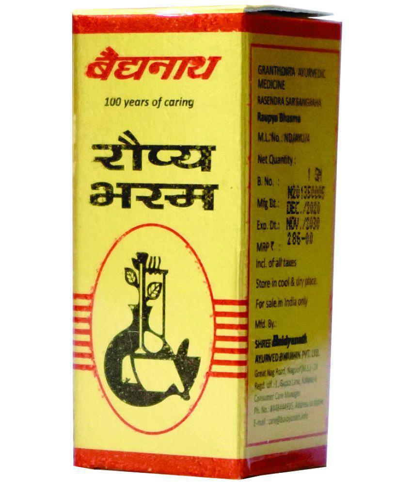 Baidyanath Roupya Bhasma - 2.5 g