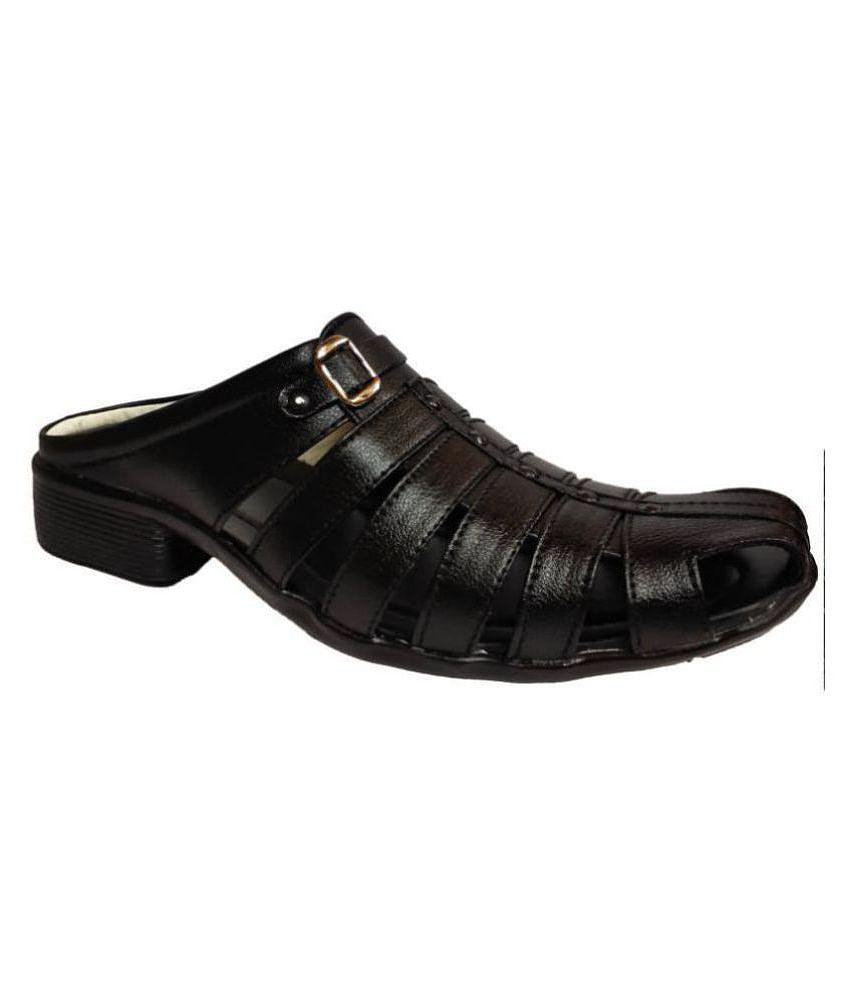 Top Men RAGE GAZE - Black  Men's Sandals - 7 2025 at ShopCircuit | ONDC
