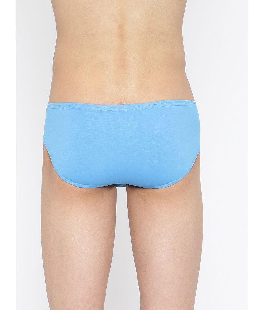 Chic Men La Intimo Blue Cotton Mens Briefs ( Pack of 1 ) - None 2025 at ShopCircuit | ONDC