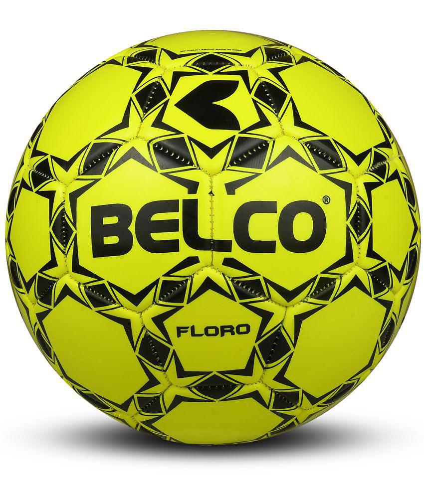 Belco - Yellow PVC Football ( Pack of 1 ) - 5