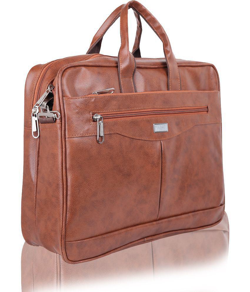 Raylan - Tan Solid Messenger Bag - Tan