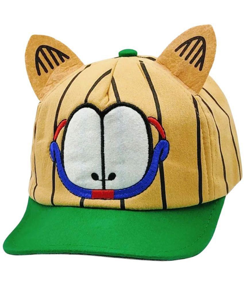 Top Men Zacharias Girl's Kids Cotton Cap kc-08-Beige  (Pack of 1) (1-4 Years) - None 2025 at Sho