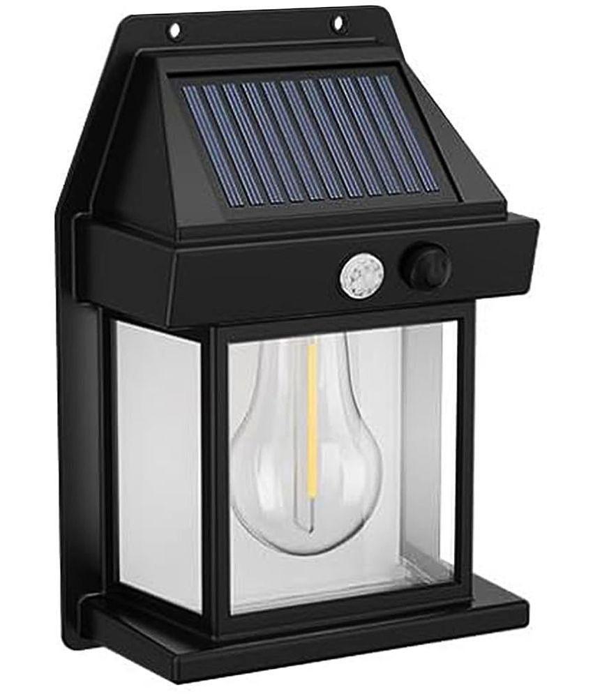 let light 2W Solar Outdoor Wall Light ( Pack of 1 )