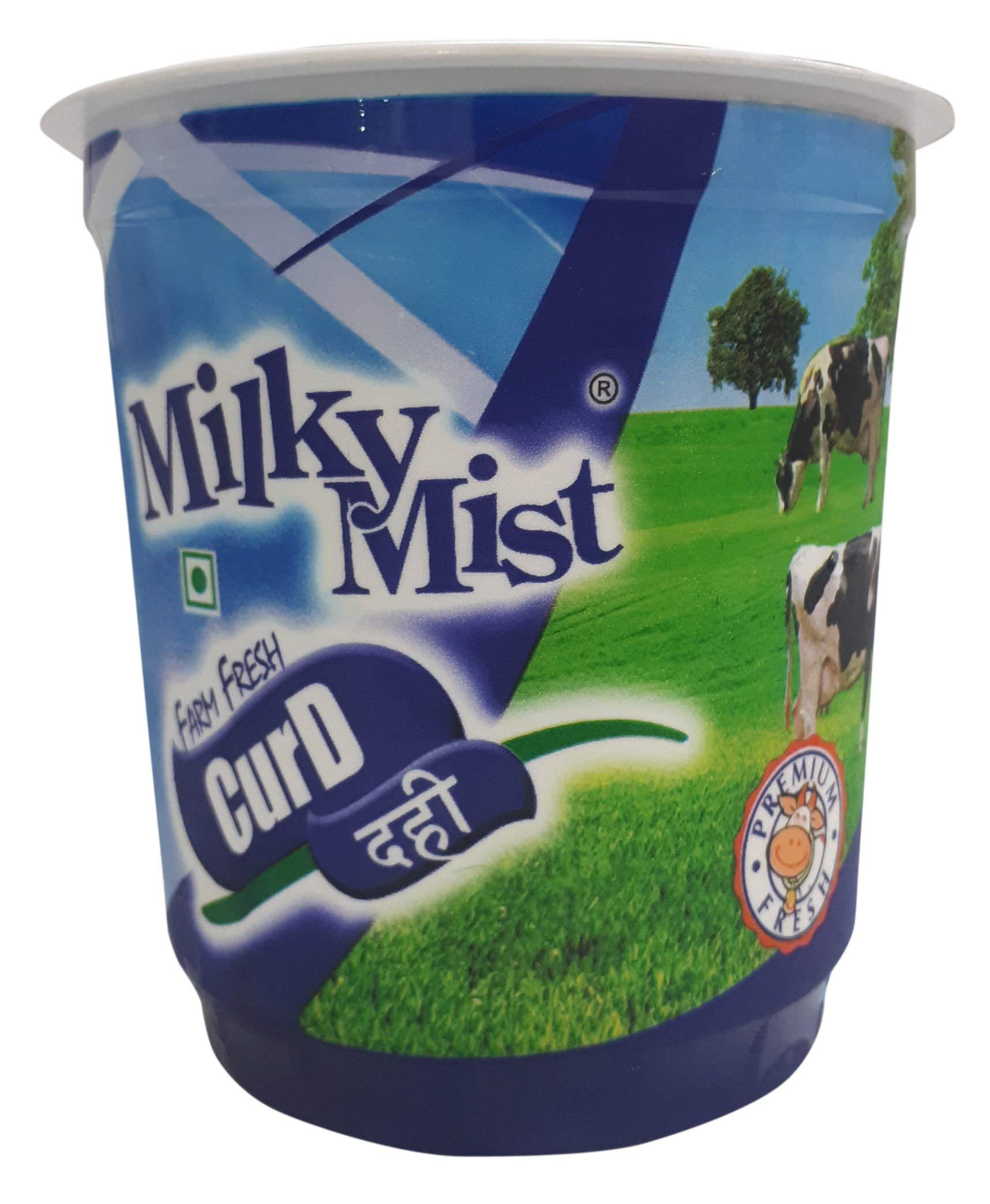 Milky Mist Natural Set Curd 450g