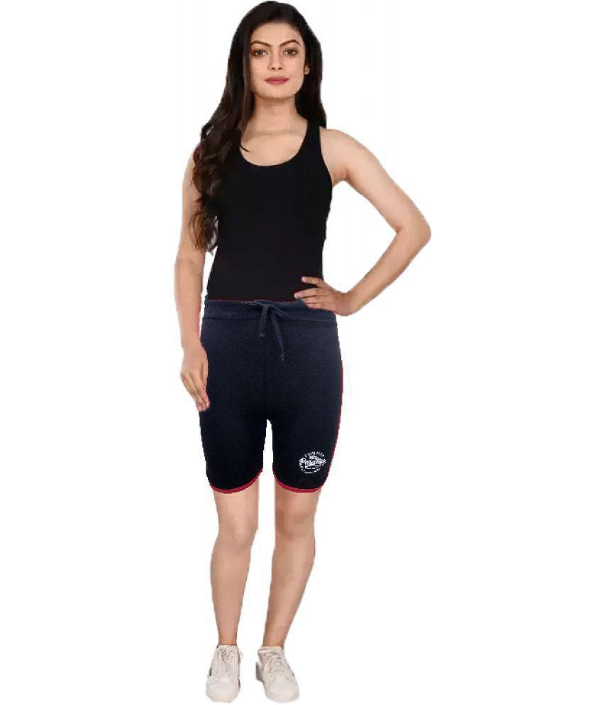 Chic Men Monisha Plus Cotton Cut-Offs - Black - None 2025 at ShopCircuit | ONDC
