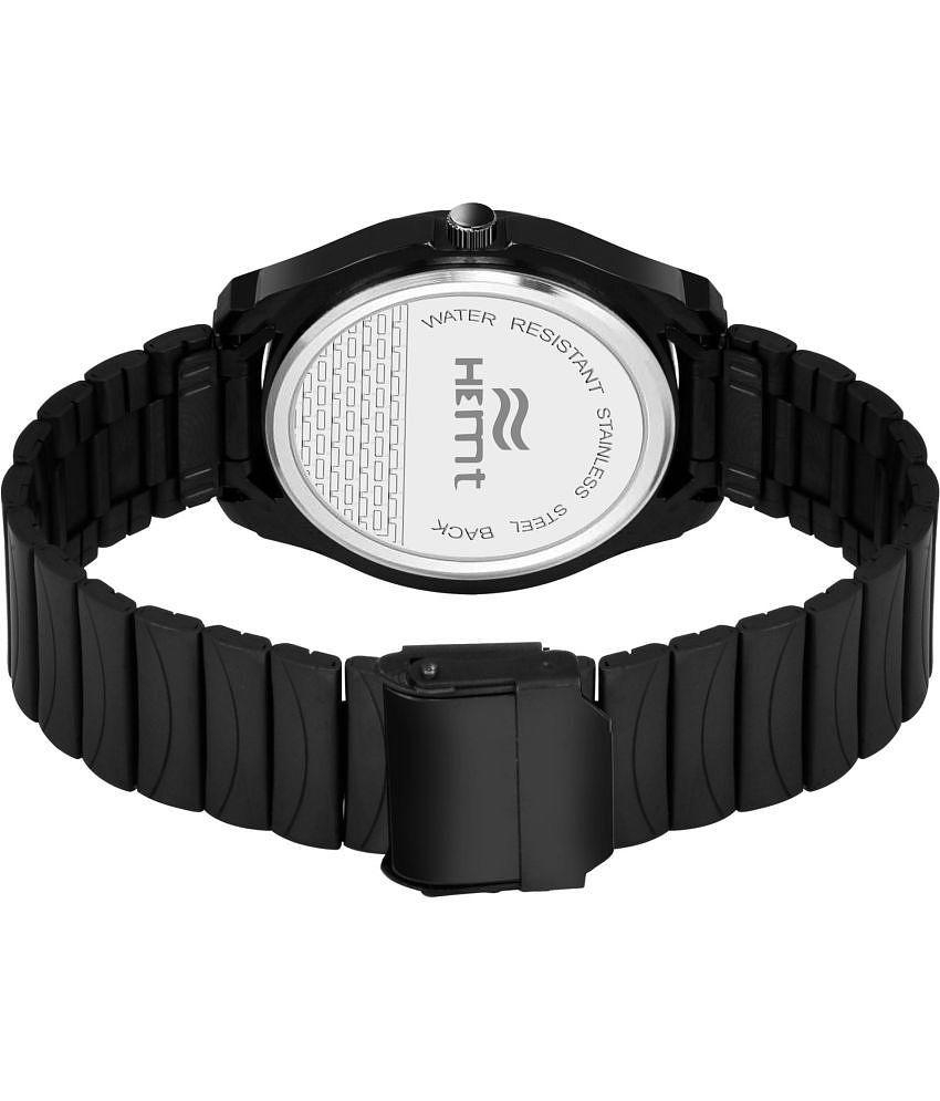 Hemt Black Metal Analog Mens Watch