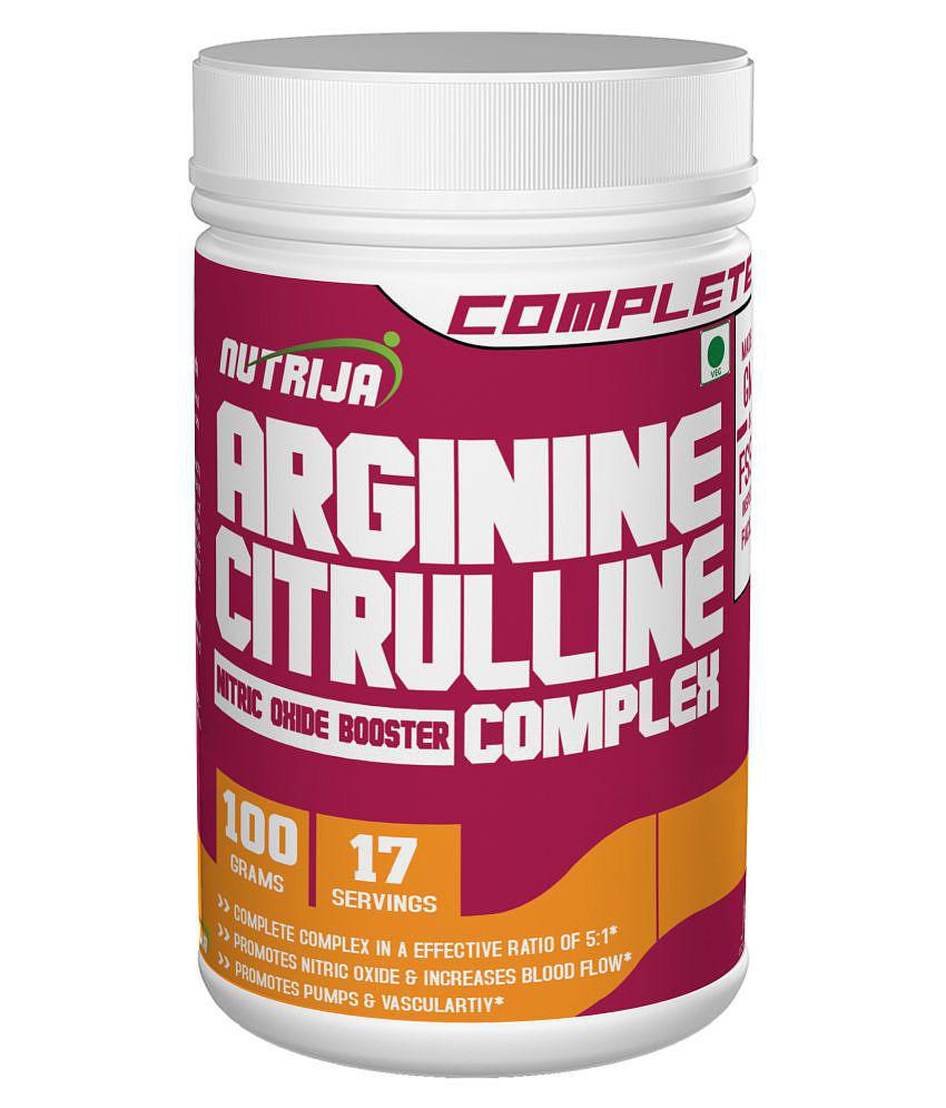 NUTRIJA L-ARGININE AND L-CITRULLINE COMPLEX 100 gm Powder