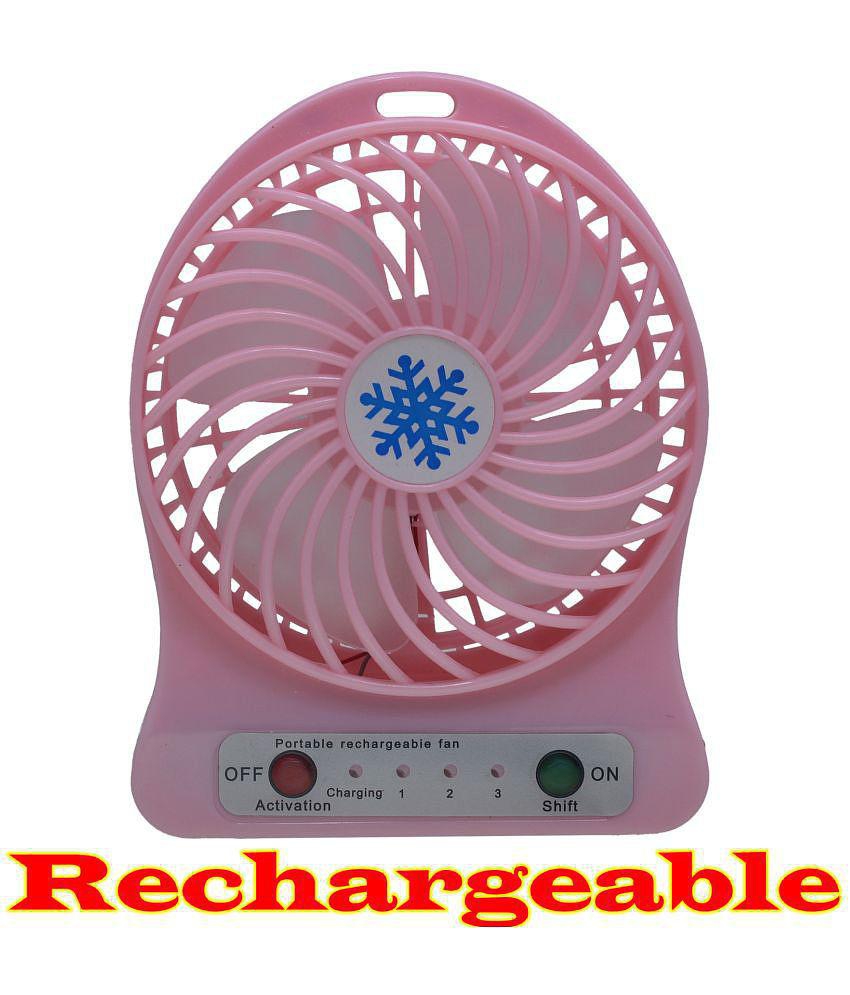 Mini Table Rechargeable Fan