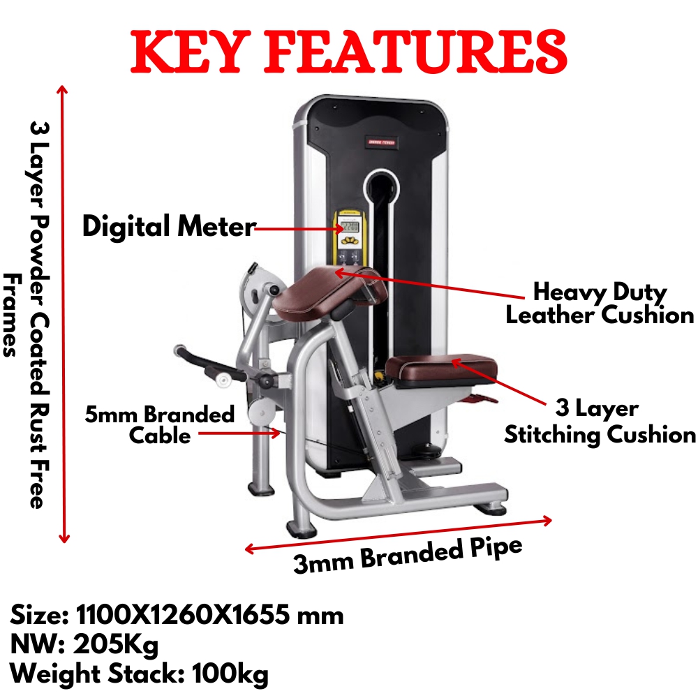 Heavy Duty Bicep Curl Machine - TNT-006