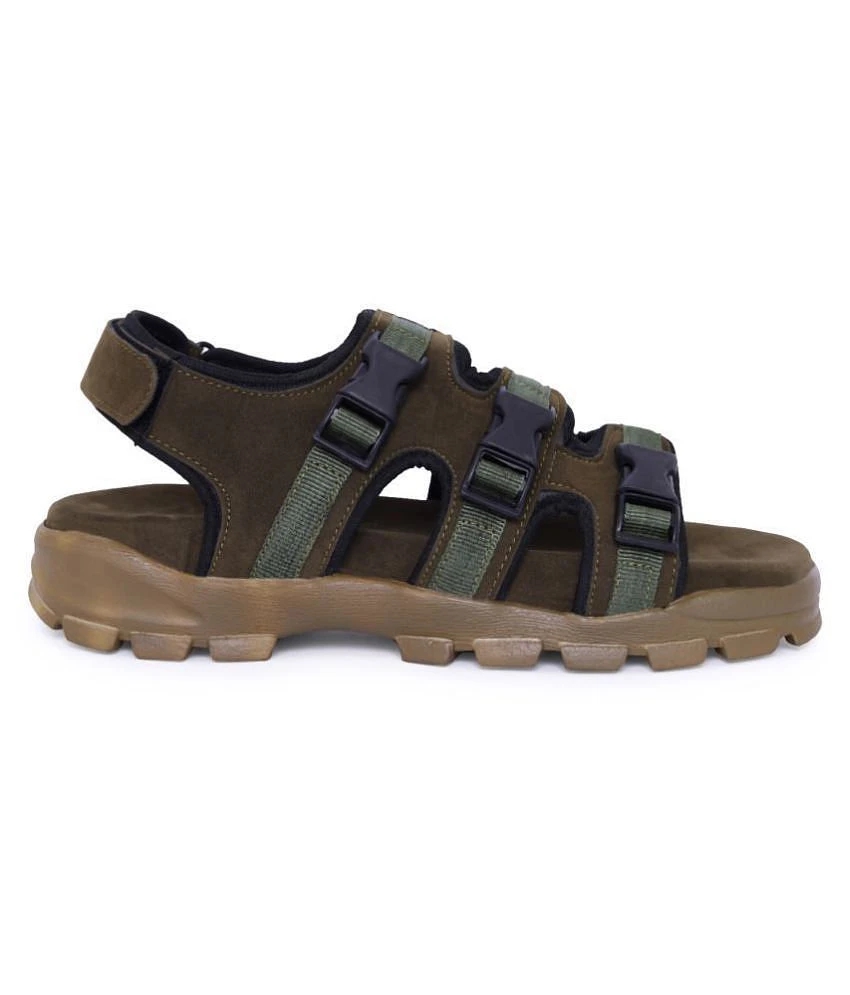 Modern Women Fashion Victim Green Suede Floater Sandals - 9 2025 at ShopCircuit | ONDC