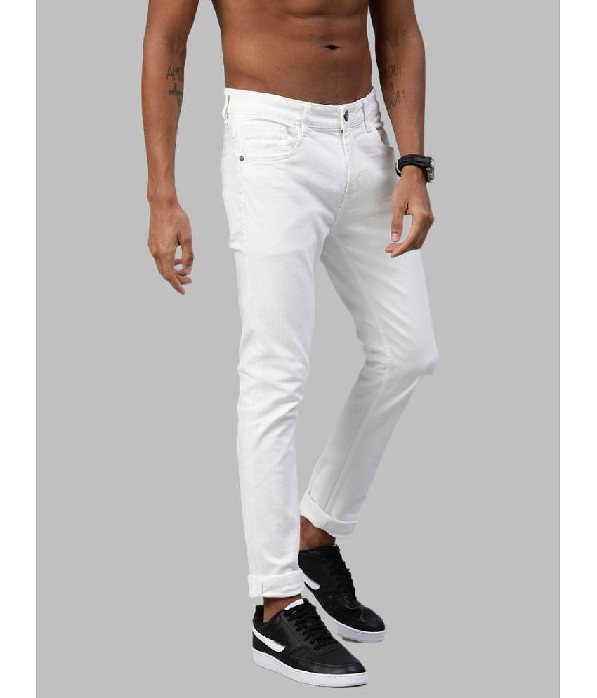 Lawson - White Denim Skinny Fit Men's Jeans ( Pack of 1 ) - None