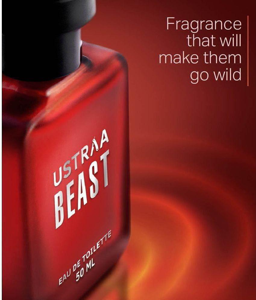 Ustraa - Beast EDT 50ml - Perfume for Men Eau De Toilette (EDT) For Men 50ml ( Pack of 1 )