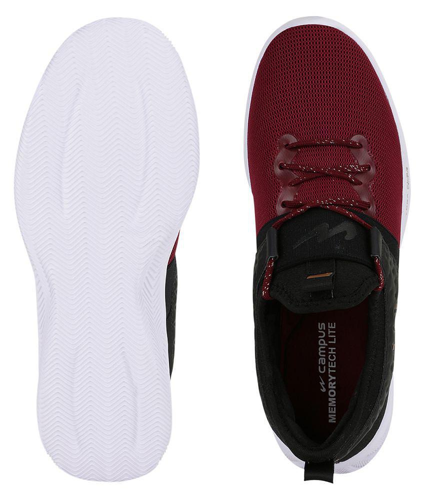 Campus Maroon Running Shoes - 5 UK, Maroon