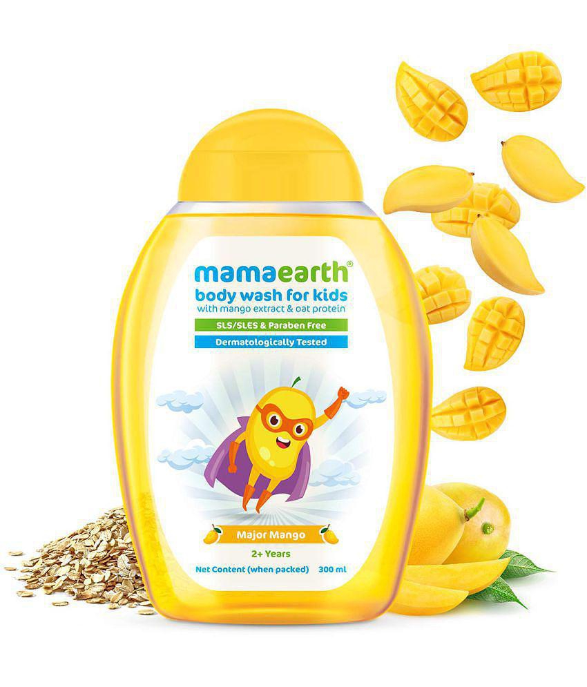 Mamaearth Major Mango Body Wash For Kids with Mango & Oat Protein - 300 ml