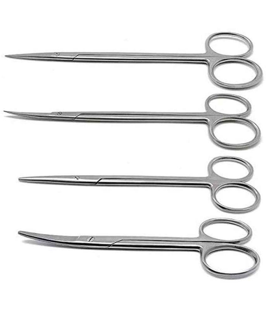 Tosh Tosh Surgical 6 Scissor Pack of Straight |Curved