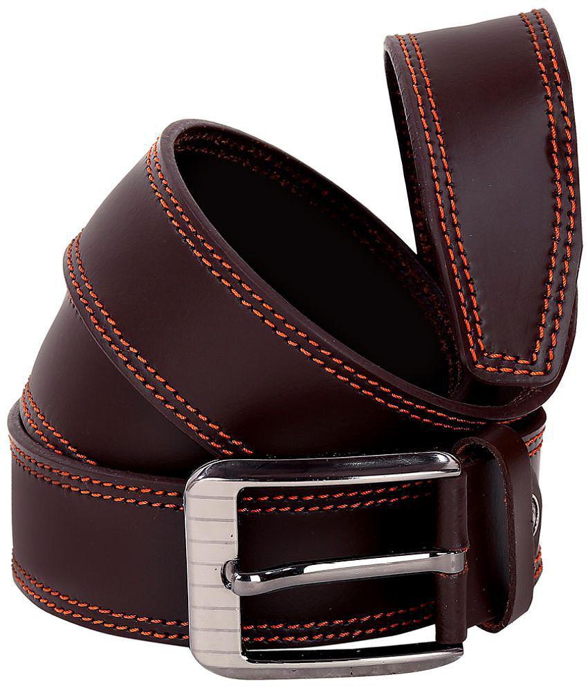 Chic Men Leather World - Leather Men''s Casual Belt ( Pack of 1 ) - None 2025 at ShopCircuit | O