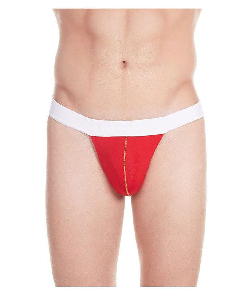 Bruchi Club - Red Spandex Men's Bikini ( Pack of 1 ) - XL