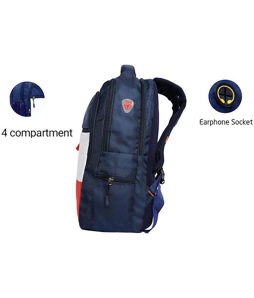Affordable Men krishiv - Orange Polyester Backpack ( 25 Ltrs ) - Orange 2025 at ShopCircuit | ON