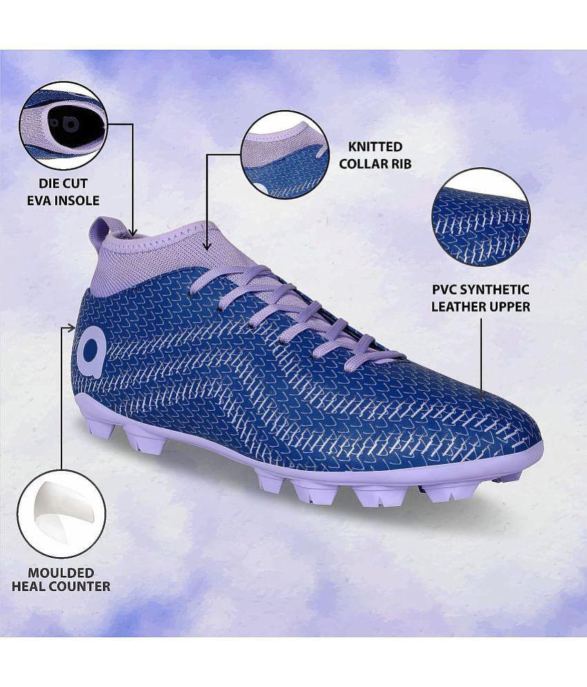 Stylish Men Aivin Rattle Snake Blue Football Shoes - 11 2025 at ShopCircuit | ONDC
