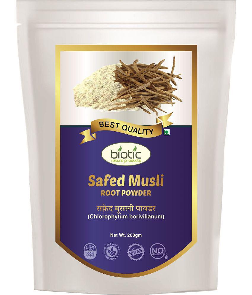 Biotic Safed Musli Powder - White Musli Powder 200 gm