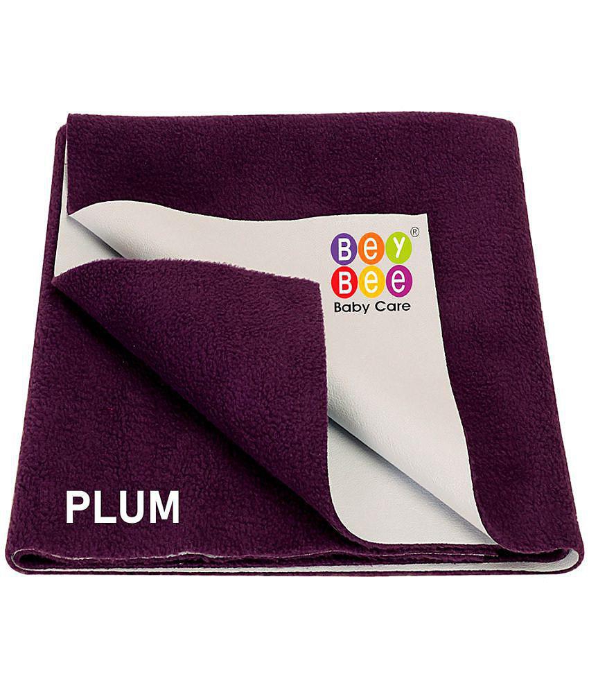 Bey Bee Plum Laminated Waterproof Sheet ( 140 cm Ã? 100 cm - 1 pcs ) - Large - upto 240 cm length