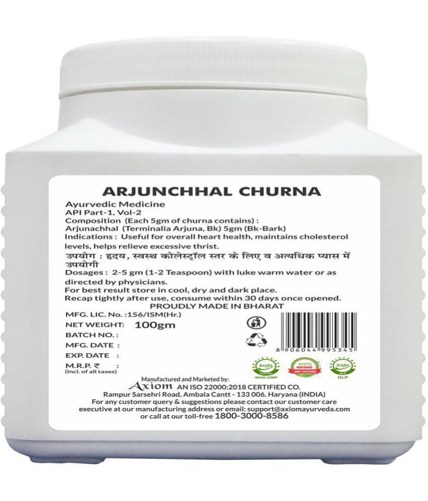 Axiom Arjunchhal churna  (Pack of 3)|100% Natural WHO-GLP,GMP,ISO Certified Product