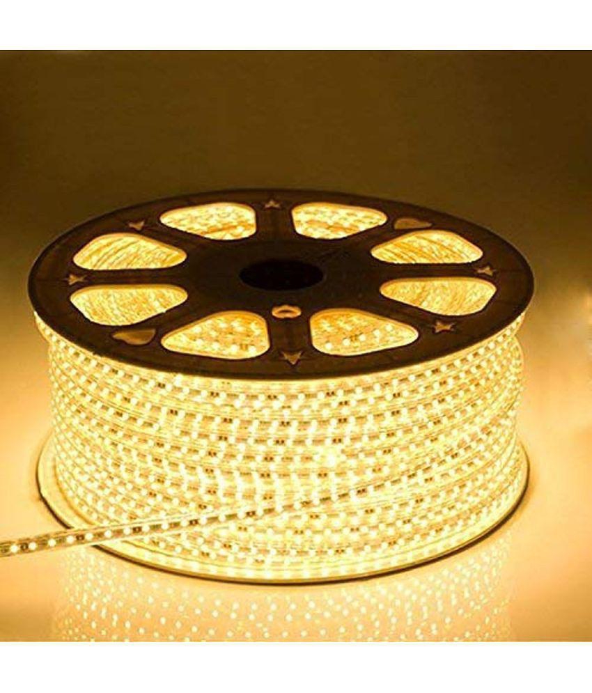 MR ONLINE STORE - Yellow 5Mtr LED Strip ( Pack of 1 ) - Yellow