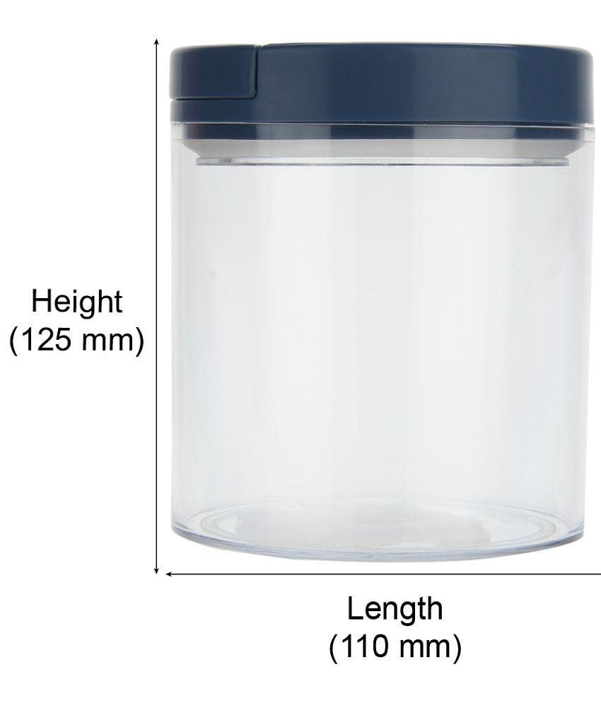 Jaypee Plus Seal IT 750 ml Polycarbonate Food Container Set of 2 750 mL - Navy Blue