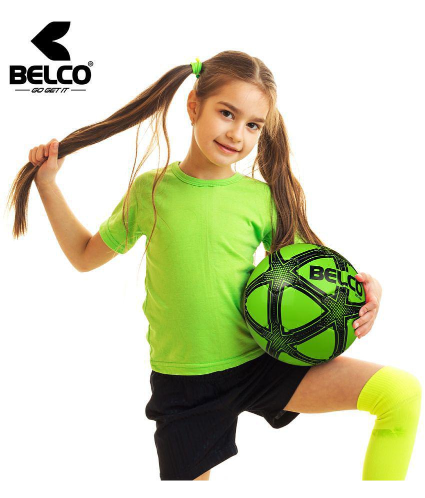 Belco - Green PVC Football ( Pack of 1 ) - 3