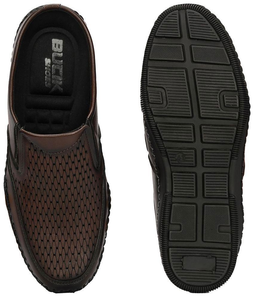 Bucik - Brown Mens Sandals - None