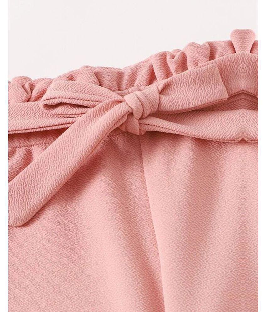 Premium Men Addyvero Regular Fit Girls Pink Trousers - 4-5 Years 2025 at ShopCircuit | ONDC