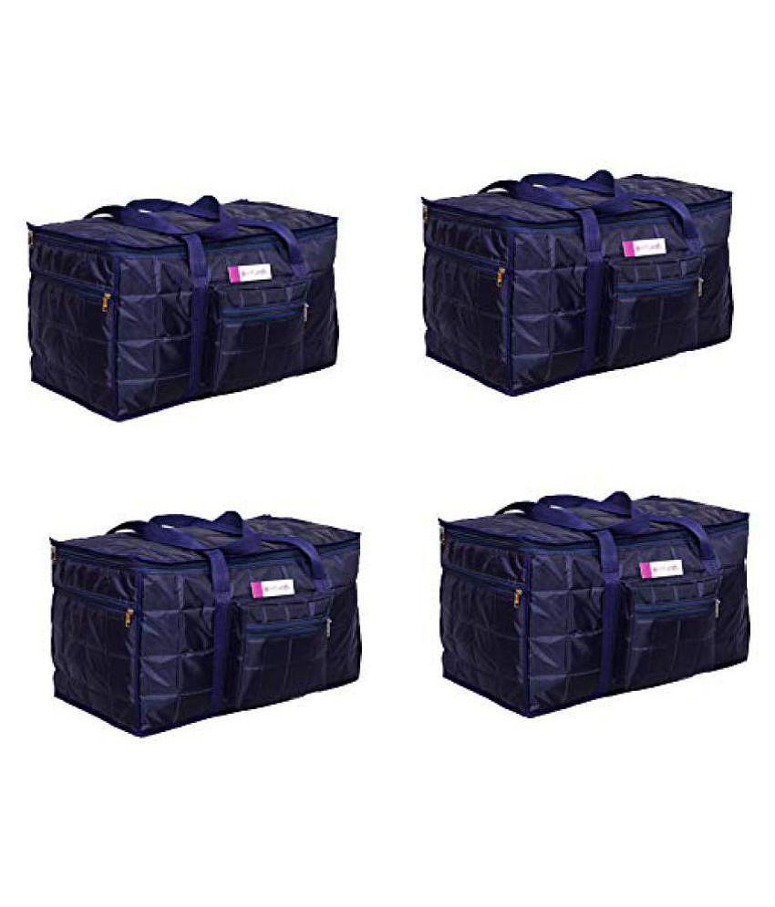 Affordable Men PrettyKrafts Nylon Travel Air Bag X-Large Blue Set of 4 Bags - L 2025 at ShopCirc