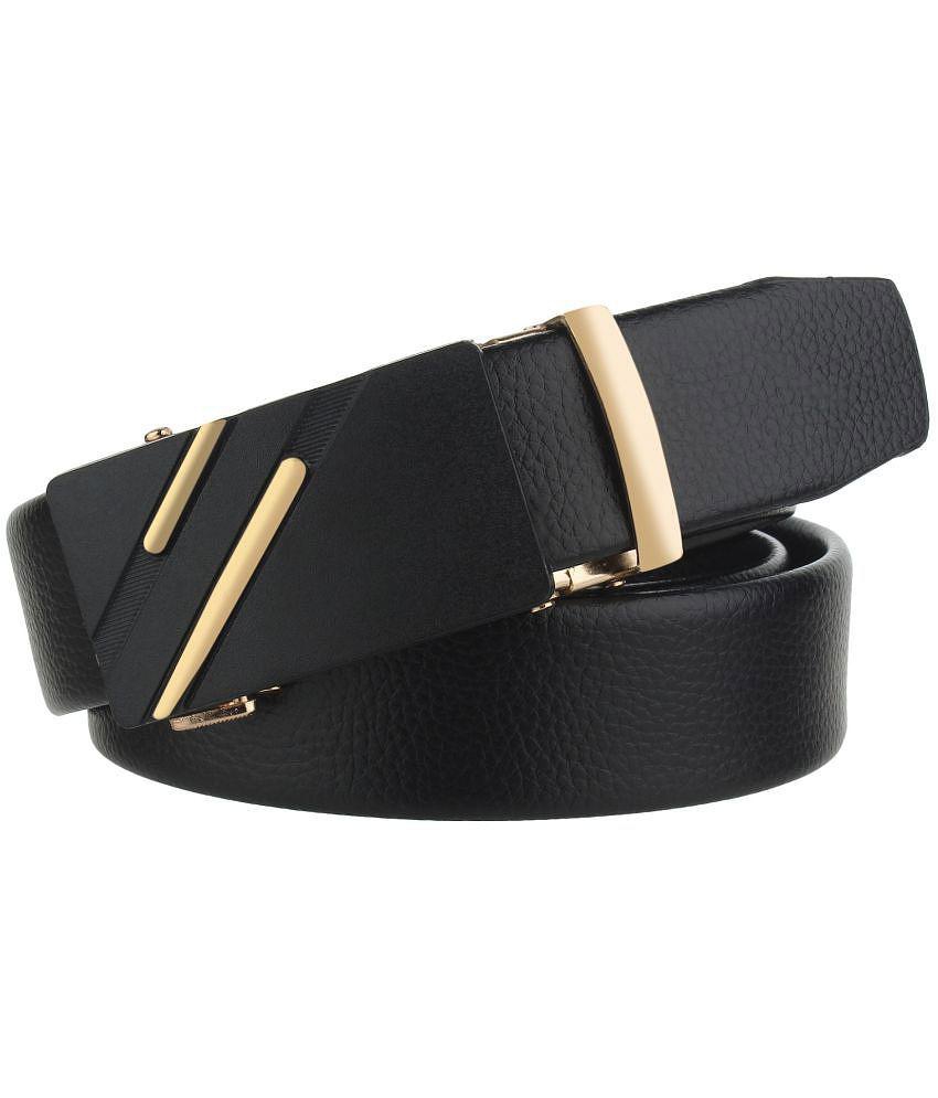 Top Men Zacharias - Black Canvas Men's Reversible Belt ( Pack of 1 ) - None 2025 at ShopCircuit 