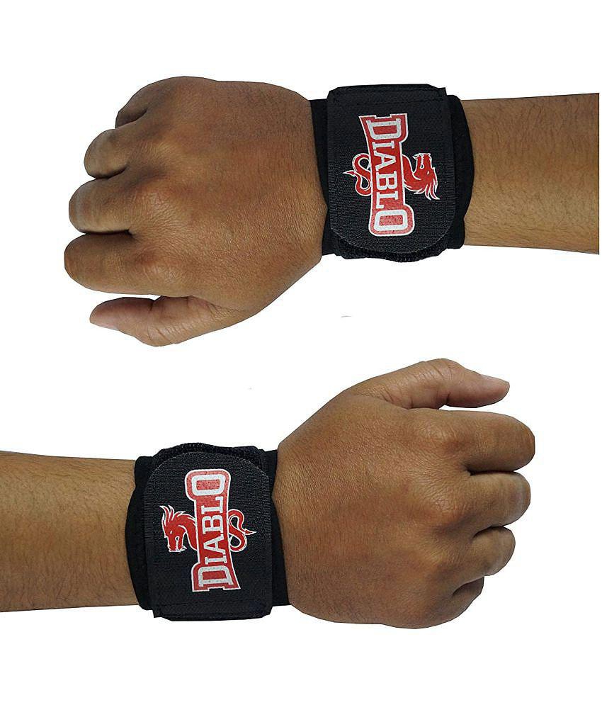 Diablo Red Wrist Supports - One Size