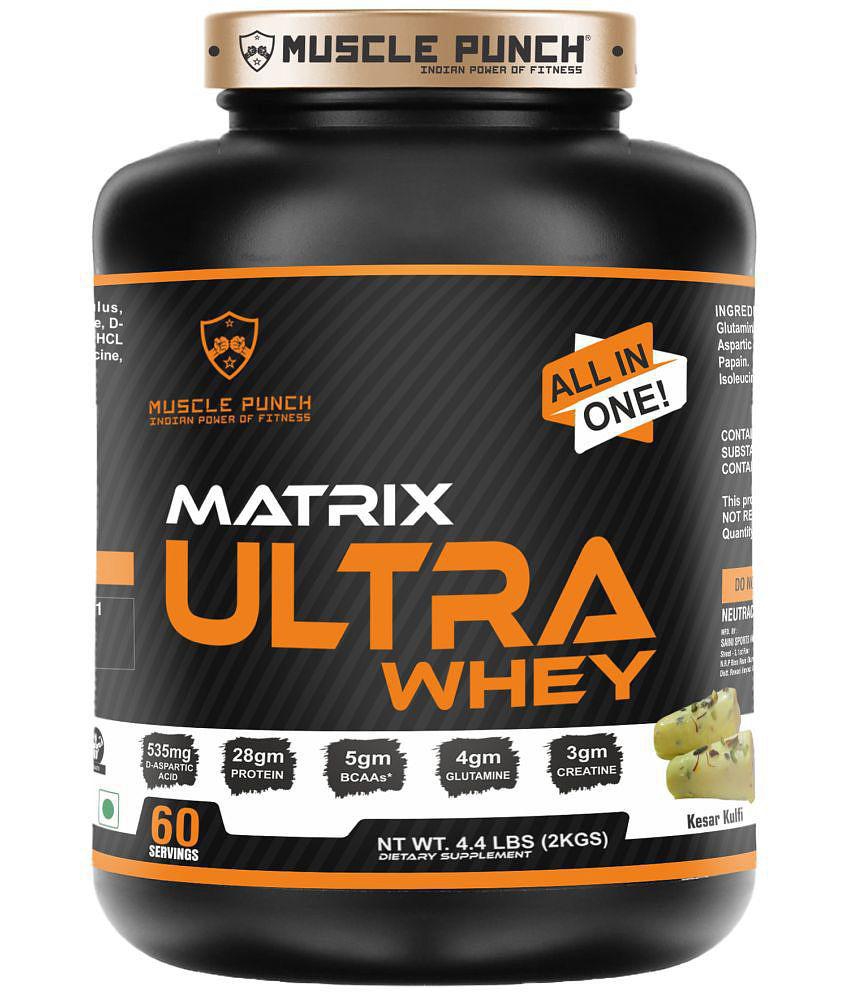 Muscle Punch | Ultra Matrix 100% Whey Isolate | Added Creatine 2 kg