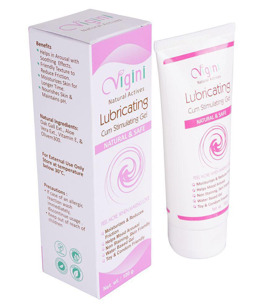 Vigini Vag-inal Lubrication, Massage Lubricating Gel Personal Lubricant Gel Free 100 g