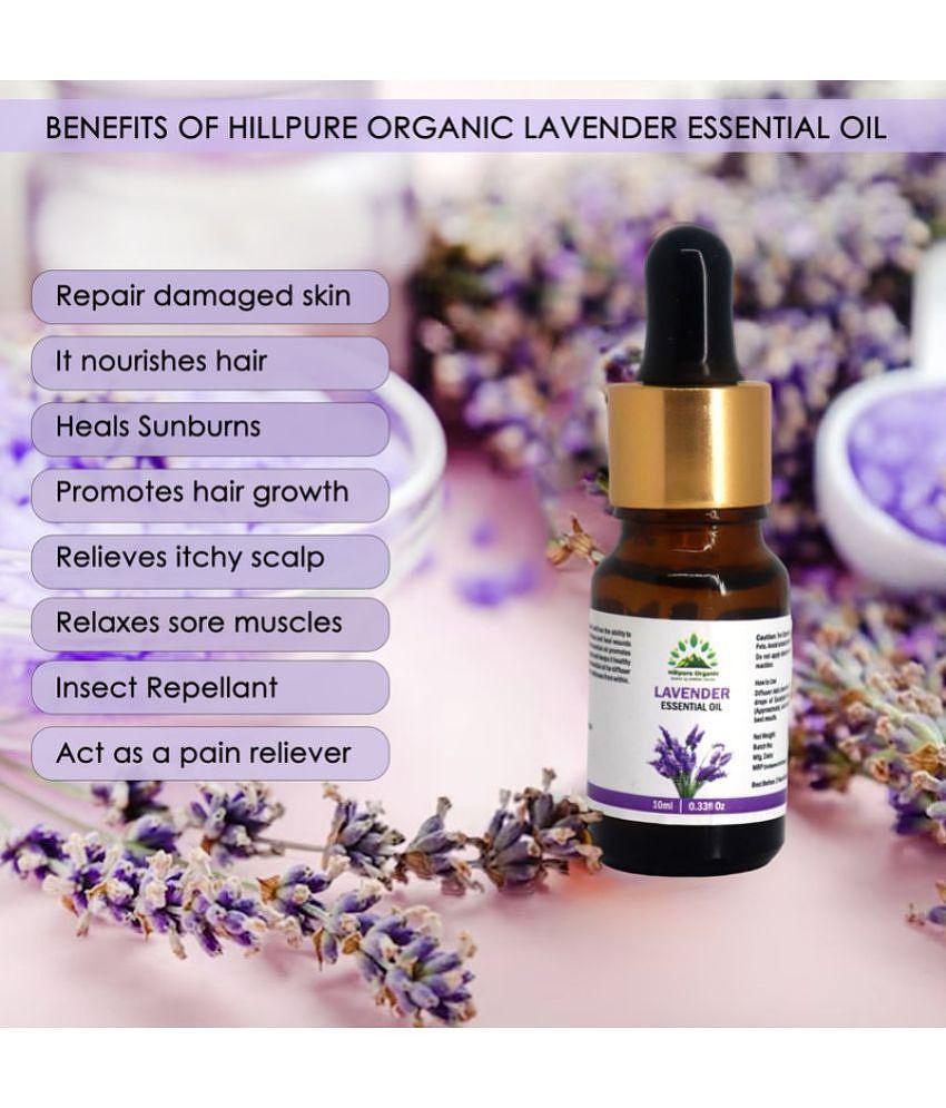 Hillpure Organic - Lavender Essential Oil 10 mL ( Pack of 1 )