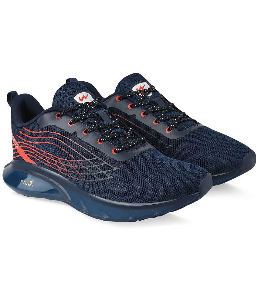 Campus Kizer Blue Running Shoes - 9, Blue