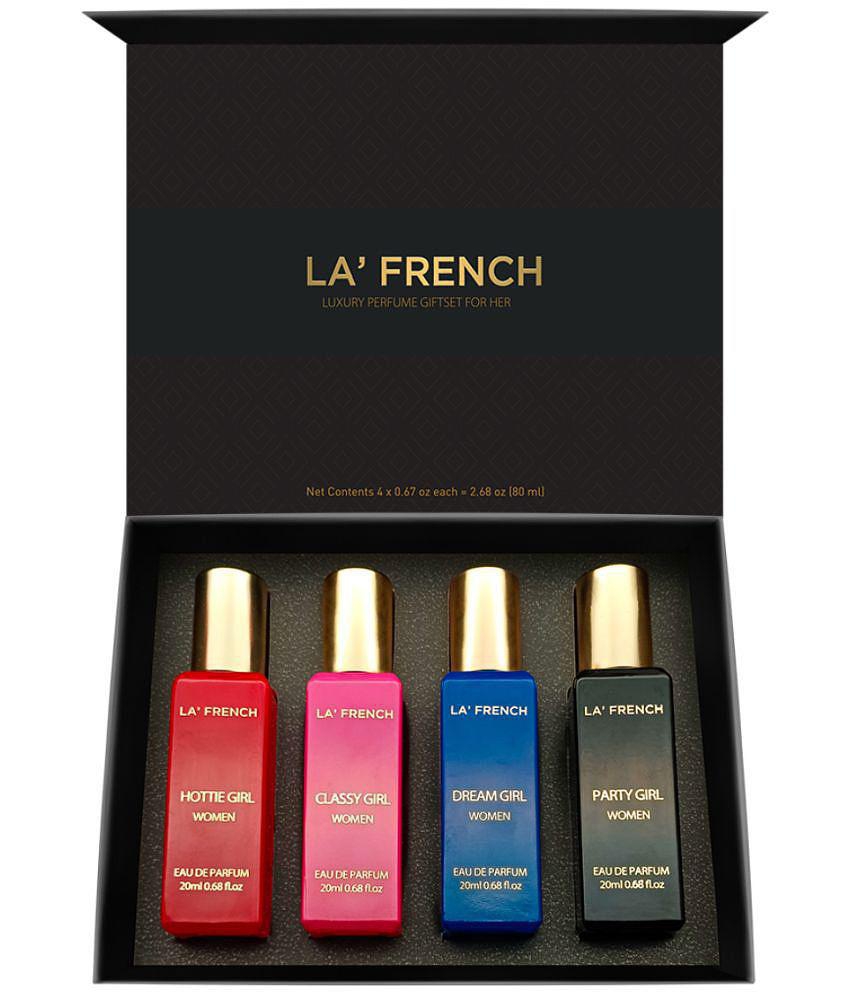 LA FRENCH - Luxury perfume giftset for her Eau De Parfum (EDP) For Women 80 ( Pack of 1 )