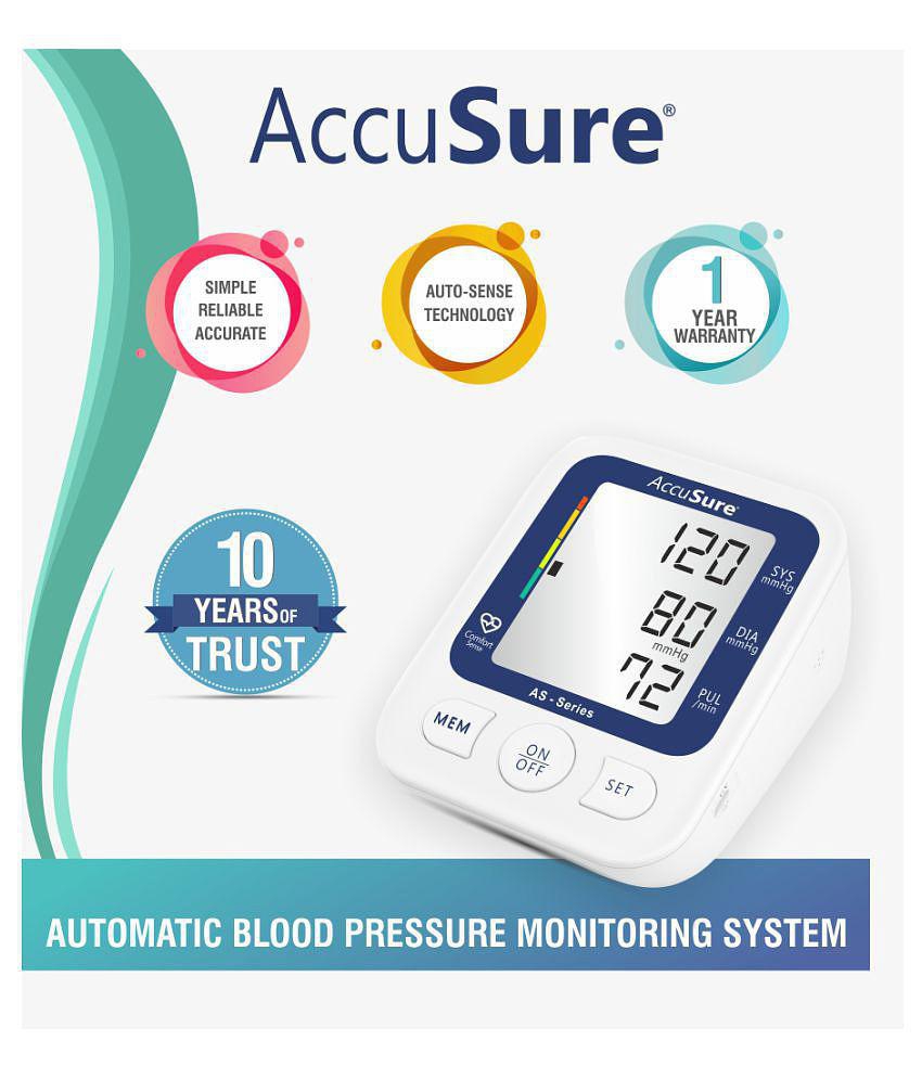 Accusure AS Automatic Blood Pressure Monitor