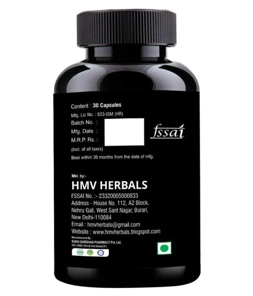 HMV Herbals Fit Buddy Mass Gainer Herbal Capsule 30 no.s Pack Of 1